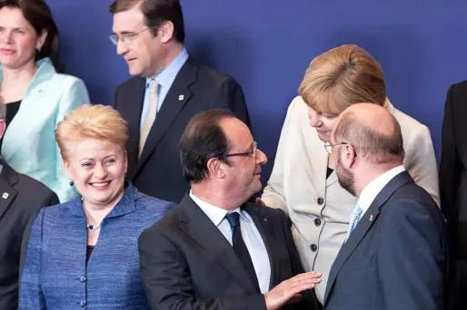 Conseil européen : le couple franco-allemand en panne