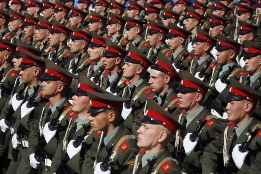 Russie: 11.000 militaires sur la place Rouge