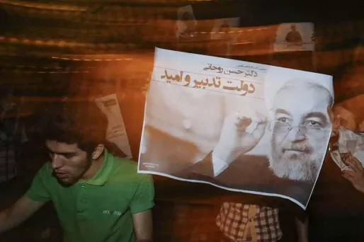 Iran : Rohani élu, "une bonne nouvelle"