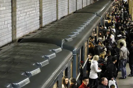 Moscou : bloqués une heure dans le métro