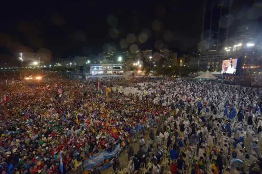 Coup d’envoi réussi pour les JMJ