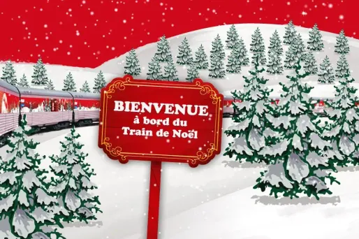 Embarquez à bord du Train de Noël !