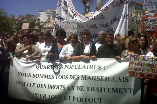 Marseille : une manif contre la violence