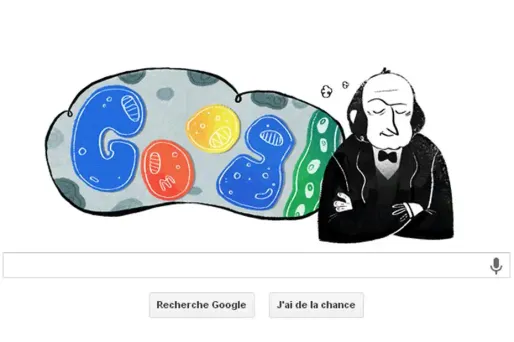 Ce logo Google rend hommage au fondateur de la médecine expérimentale, né il y a tout juste 200 ans.