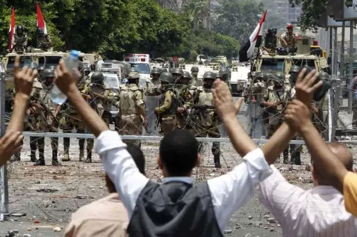 Des partisans de Morsi ont été tués par l'armée.