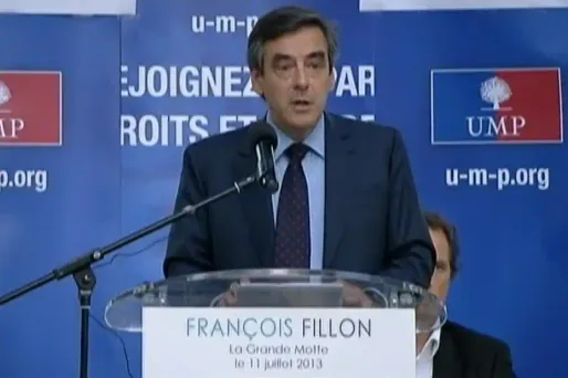 Jeudi soir Fillon a récusé l'idée que Nicolas Sarkozy serait l' "homme providentiel" de l'UMP.