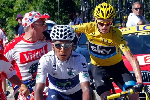 Froome a aussi une bonne droite