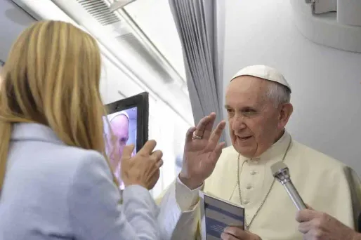 JMJ : à bord de l’avion du pape François