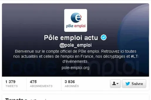 Le tweet qui fait rougir Pôle emploi