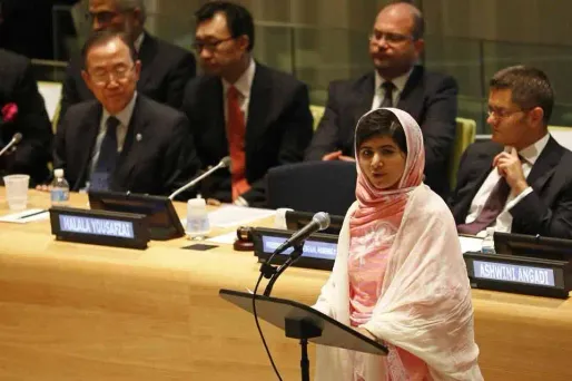 Malala fête ses 16 ans à l’ONU