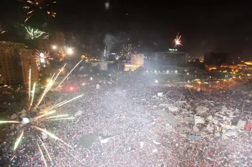 Egypte : "on vit un moment historique"