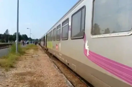 Incendie dans un train Quimper-Bordeaux