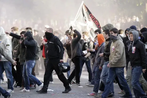 Nicolas Buss avait été interpellé une première fois lorsqu'il manifestait aux Invalides.