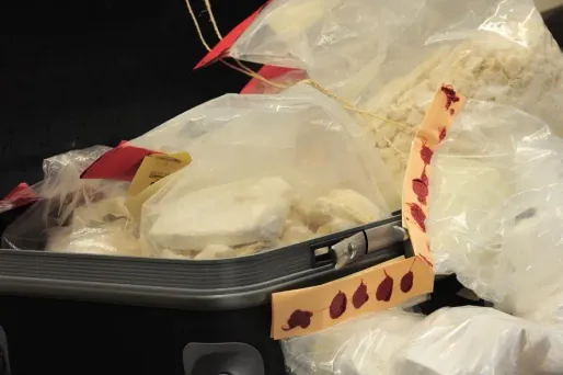Une valise contenant de la drogue (illustration prétexte).