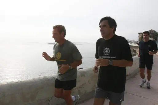 Sarkozy et Fillon, en 2006.