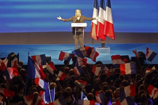 Le Pen : "unis, les Français sont invincibles"