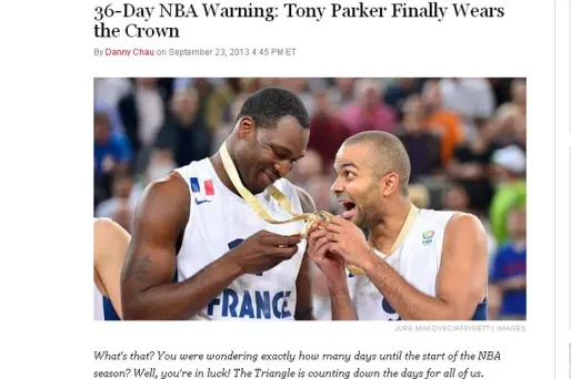 Le sacre de Parker vu des Etats-Unis