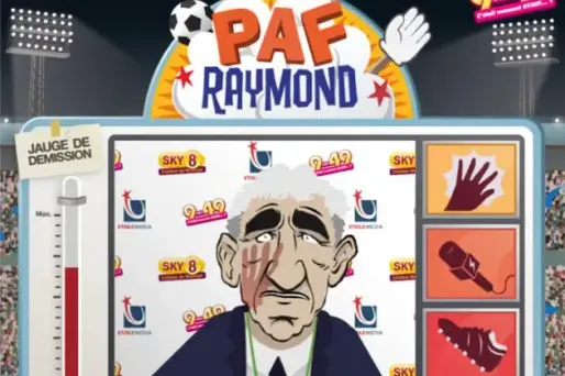 Domenech, star d’un jeu vidéo