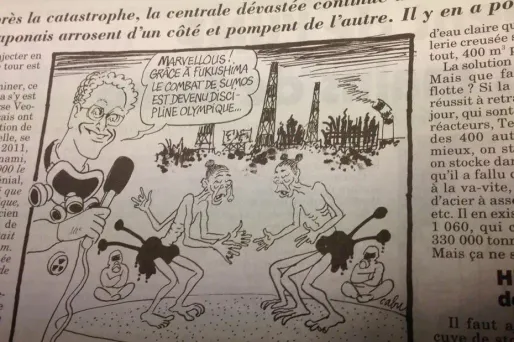 Le Japon fâché par un dessin du Canard enchaîné