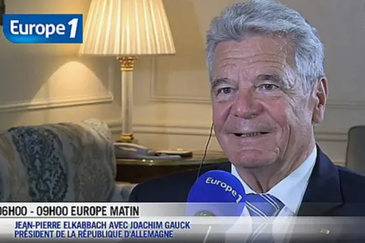 Le président allemand Gauck : Hollande "m'a impressionné" sur la Syrie