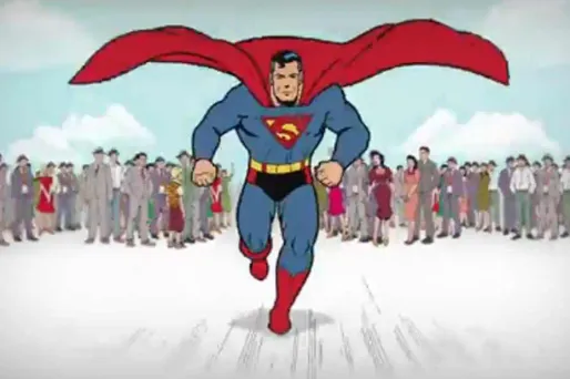 Superman fête ses 75 ans en vidéo