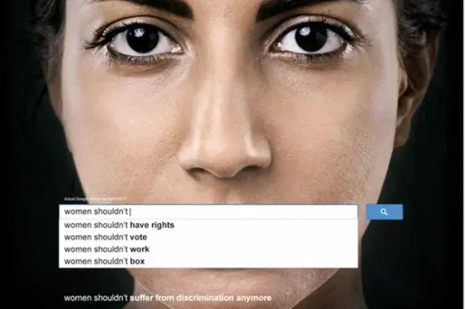 Une campagne choc de l'ONU pour les femmes