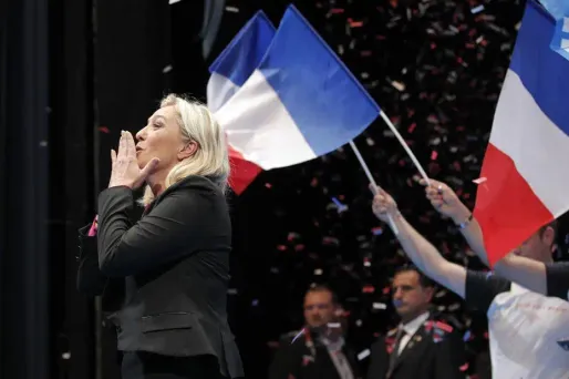 Le Pen devant Hollande chez les sympathisants de droite