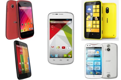 Le top 5 des smartphones à moins de 200 euros