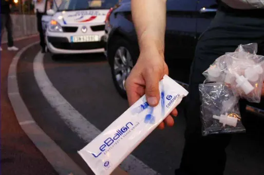 Le conducteur stéphanois n'avait manifestement pas soufflé dans le ballon avant de prendre la voiture.