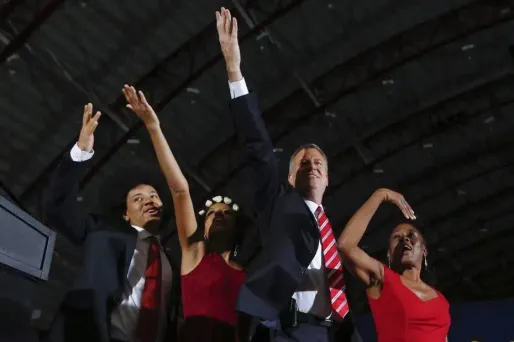 De Blasio fait pencher New York à gauche