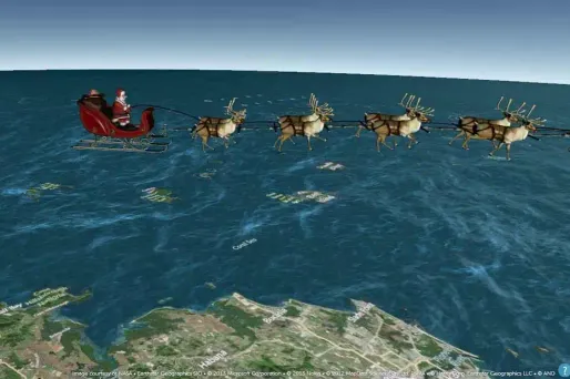 Le Père Noël autorisé à entrer aux Etats-Unis