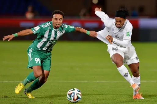 Le Raja Casablanca fait chuter Ronaldinho