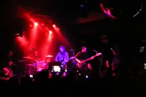 Capture d'écran issue des images du concert.