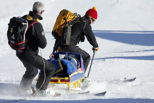 Mauvaise chute de Tessa Worley à Courchevel