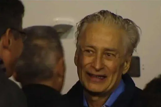 L'ex-otage Francis Collomp de retour en France