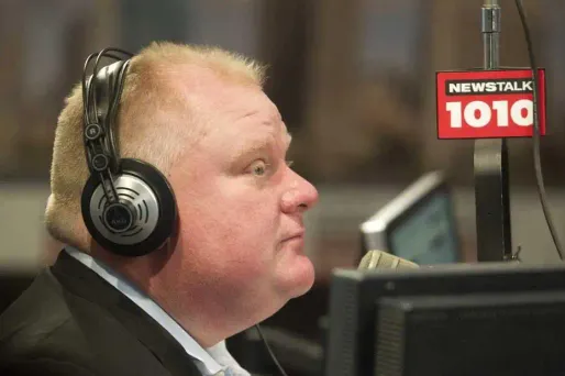 Le maire de Toronto décroche une émission TV