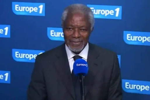 Kofi Annan : "Hollande a raison d’intervenir" en Centrafrique