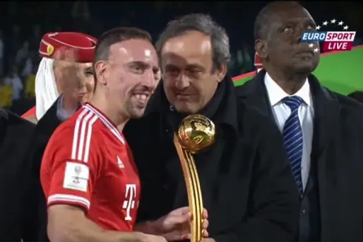 Mondial des clubs : Ribéry meilleur joueur