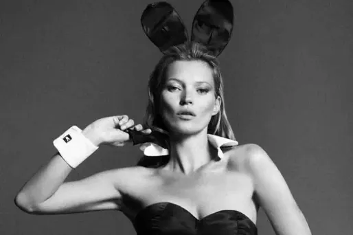 Playboy célèbre les 25 ans de carrière de Kate Moss