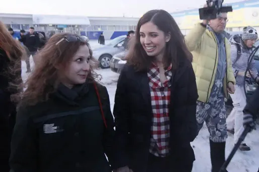 Russie : libres, les deux Pussy Riot se sont retrouvées