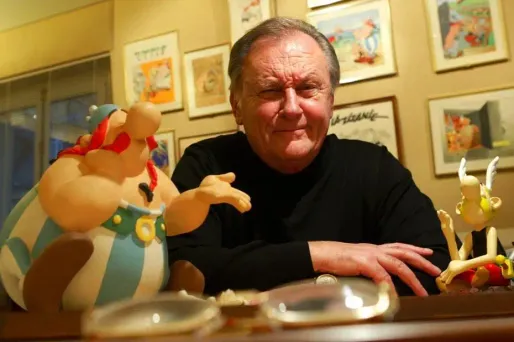 Uderzo porte plainte contre sa fille pour "violences psychologiques"