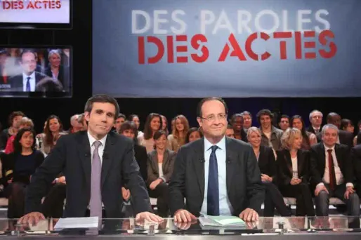 Le débat Hollande Juppé fait recette à la TV