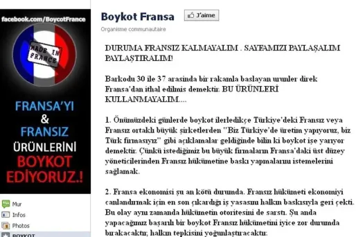 Turquie : les produits français boycottés ?