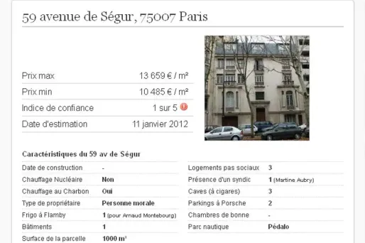 Une fausse annonce pour le QG de Hollande