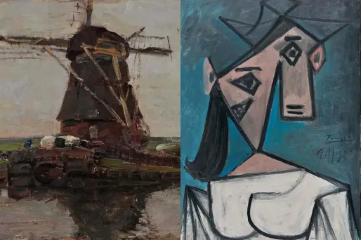 Un Picasso et un Mondrian exposés à la Galerie nationale d'art à Athènes ont été volés lundi.