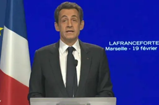 Sarkozy à Marseille : "quand on aime la France..."