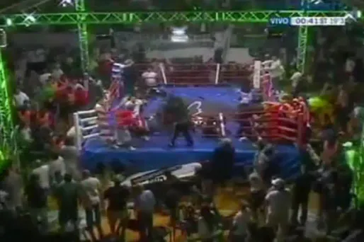 Un boxeur argentin suspendu à vie