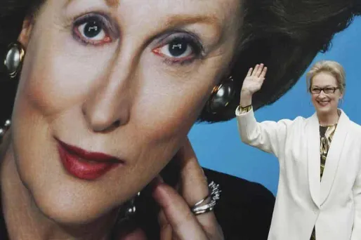 La Dame de Fer version Meryl Streep