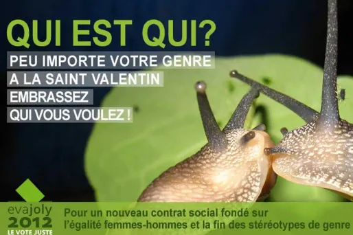 Saint-Valentin : le clin d’œil d'Eva Joly