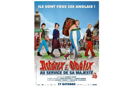 EXCLU - Découvrez l’affiche d’Astérix & Obélix : au service de Sa Majesté